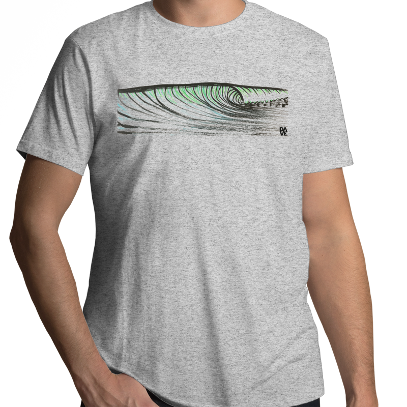 Wave drawn - Sportage Surf - Mens T-Shirt